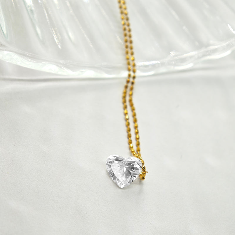 Jane - Heart Diamond Bracelet