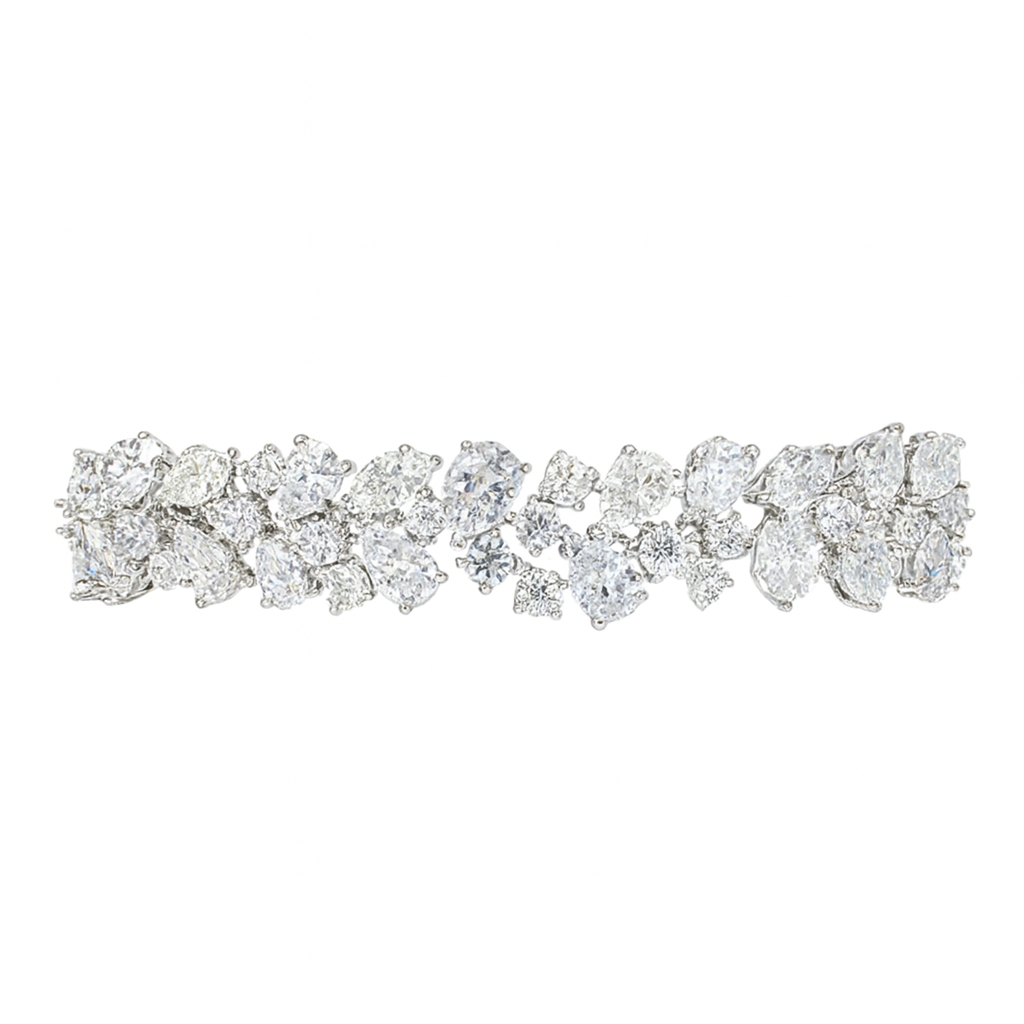 Gloria - 25ct Multi Stone Tennis Bracelet