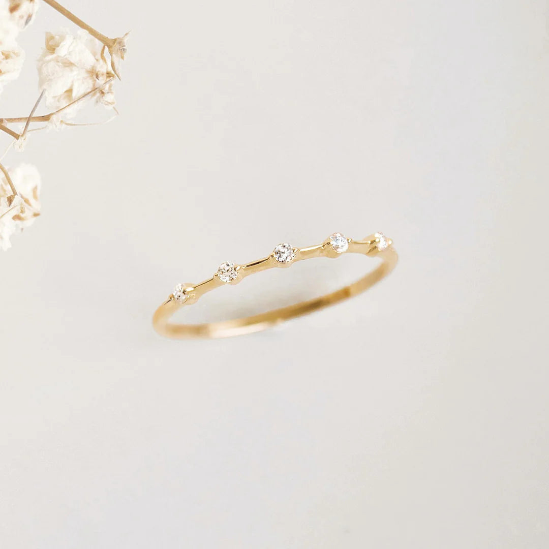 Five Stone Diamond Ring - Ella